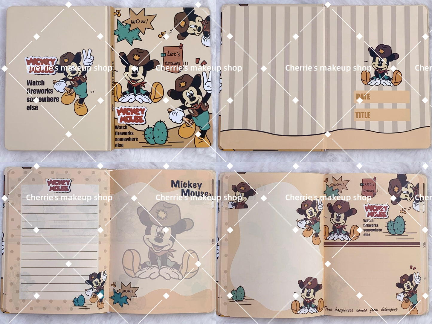 Self-Pick Micky Mouse NOTEBOOK