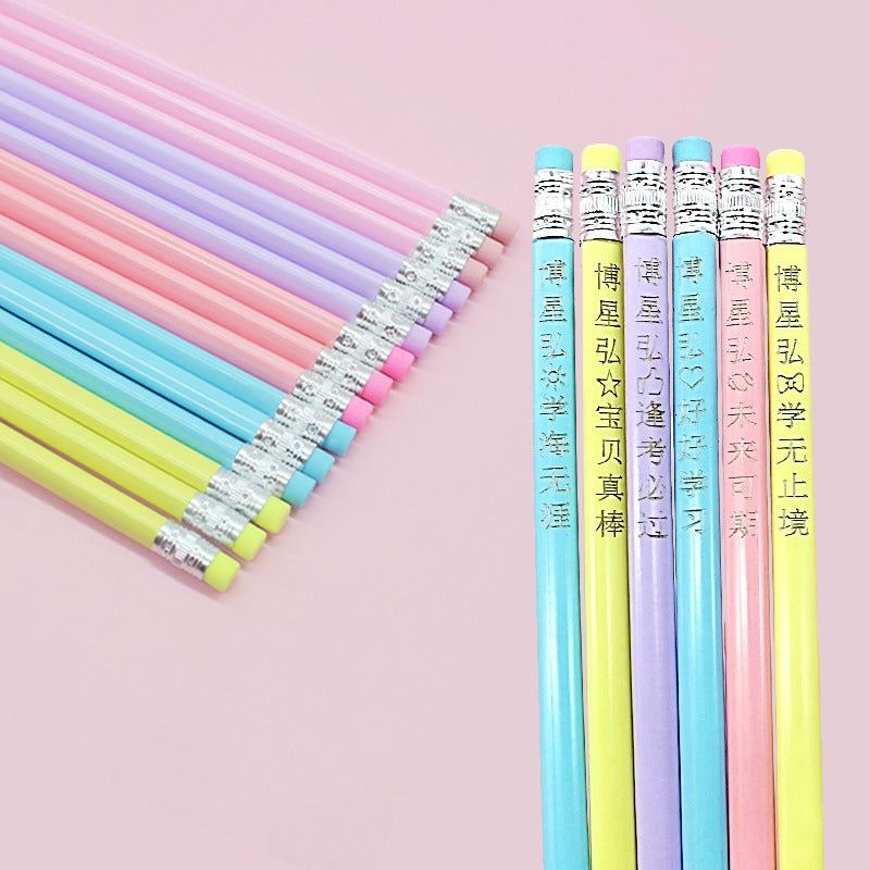 personalised pencils(free engraving/shipping/pencil box)
