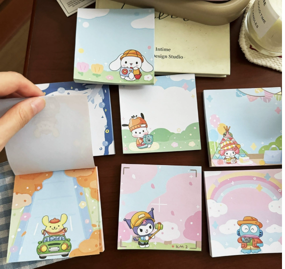 sticky note & notepad game