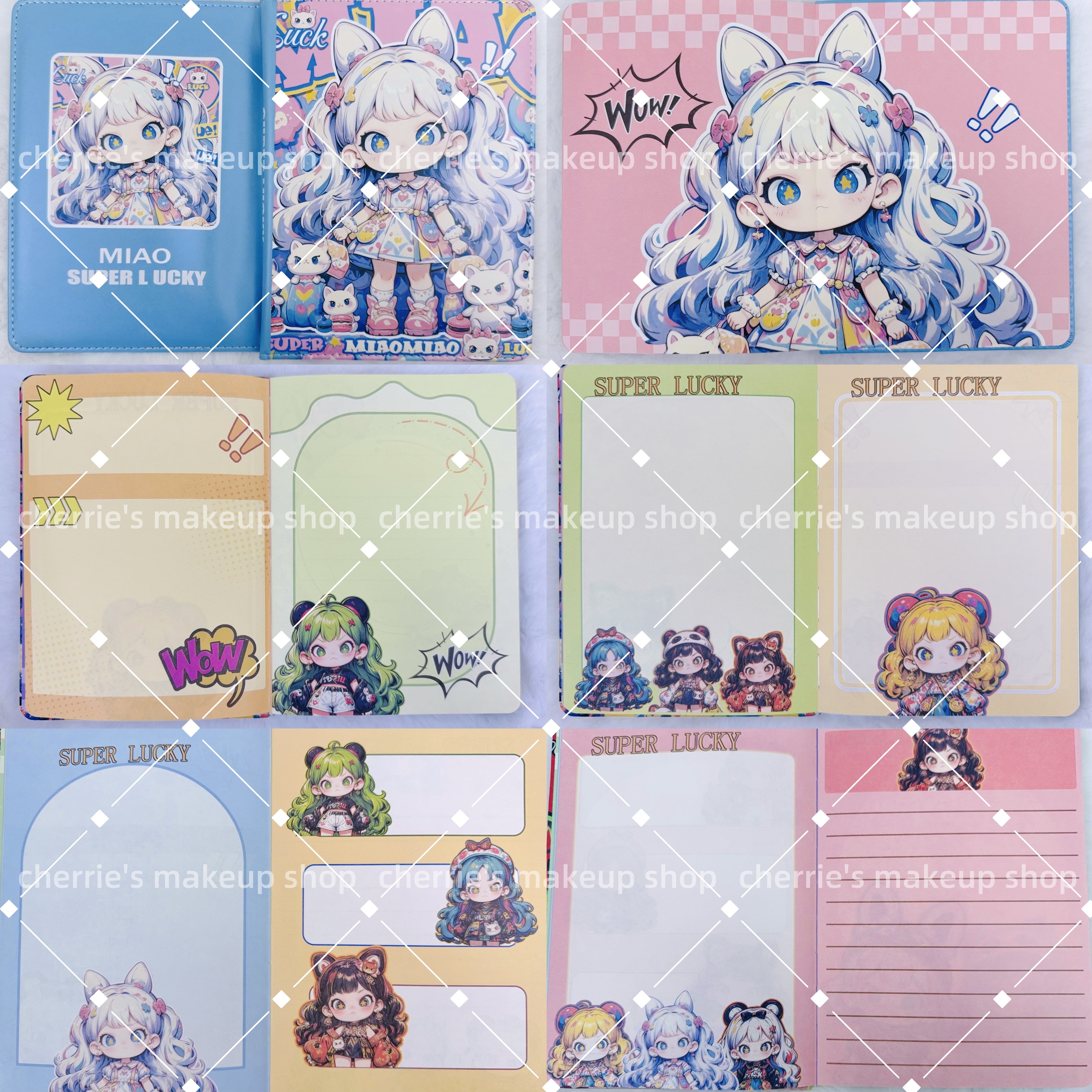 Self-Pick Dora NOTEBOOK – CherrieMakeup Shop