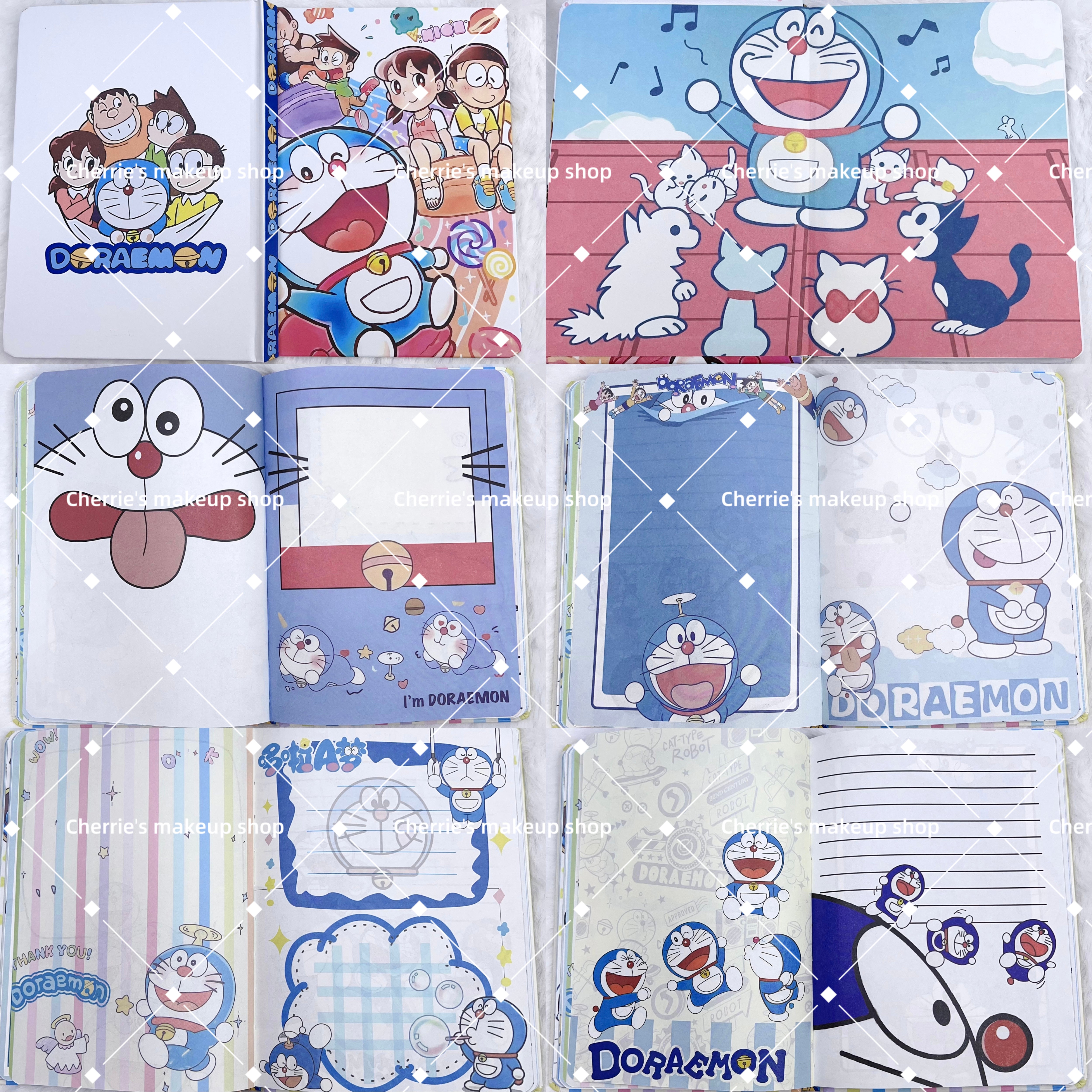 Self-Pick Doraemon NOTEBOOK – CherrieMakeup Shop
